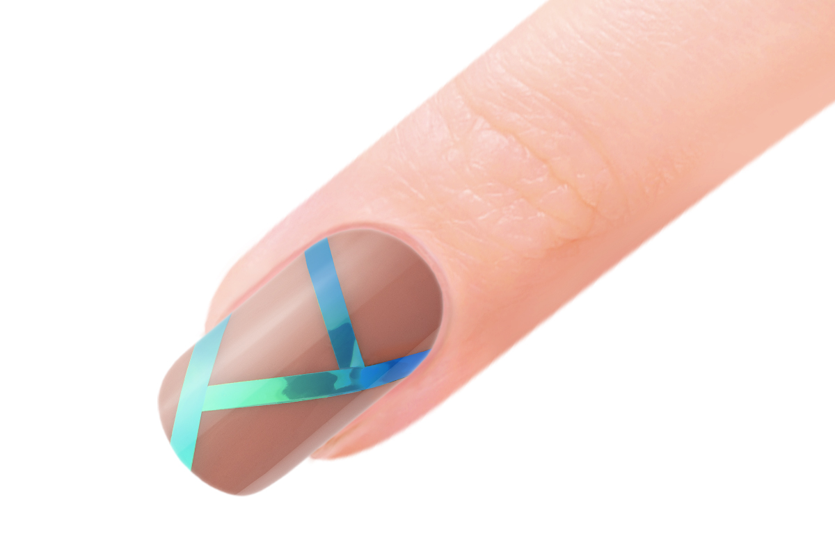 Jolifin Pinstripes FlipFlop türkis & blue - 2mm