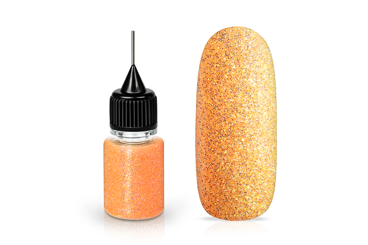 Jolifin LAVENI Diamond Dust - neon pastell-orange