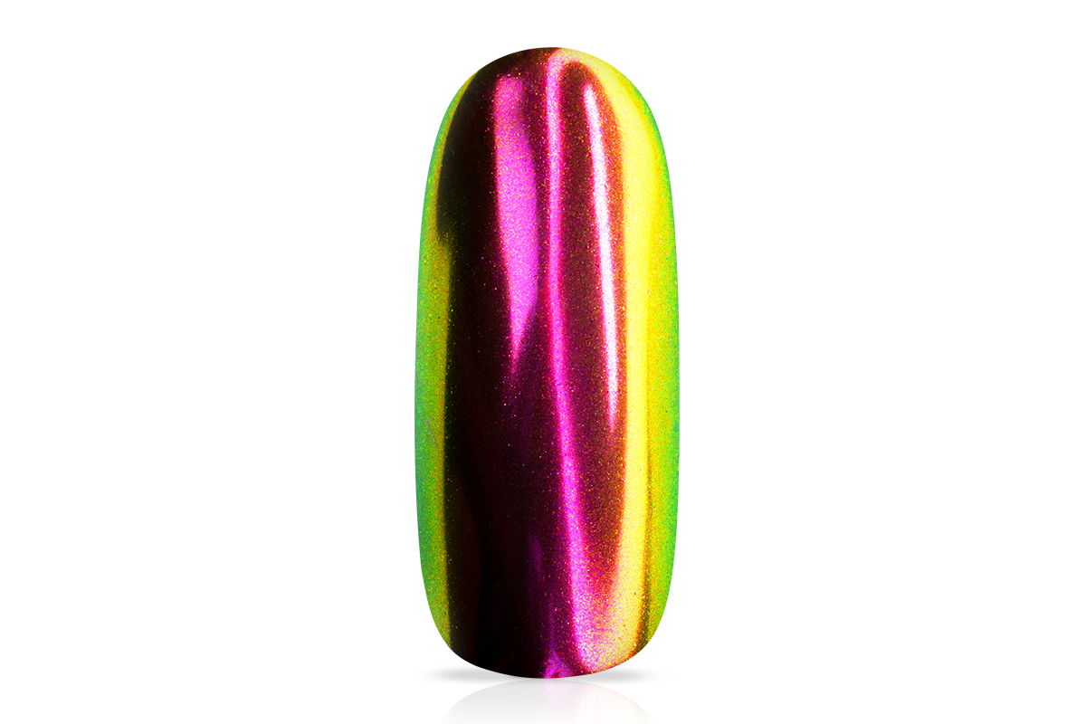 Jolifin Super Mirror-Chrome Pigment - FlipFlop pink & green
