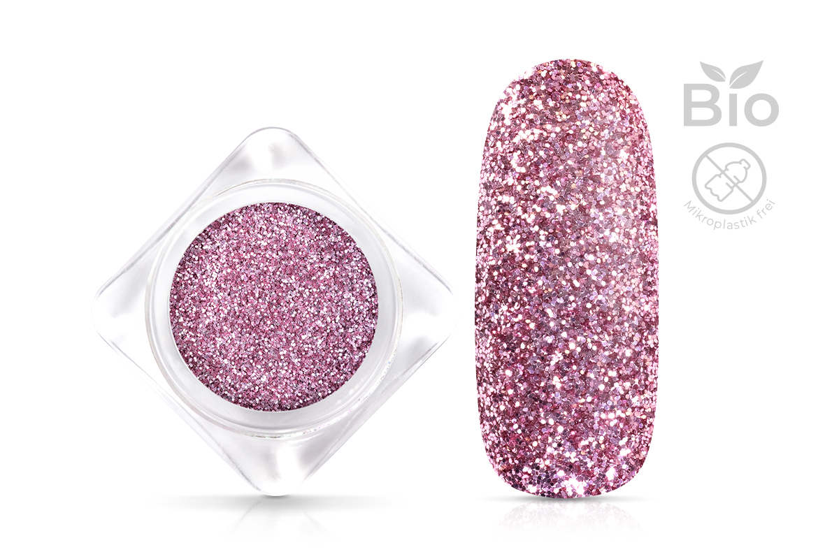 Jolifin Bio Glitterpuder - heavenly pink