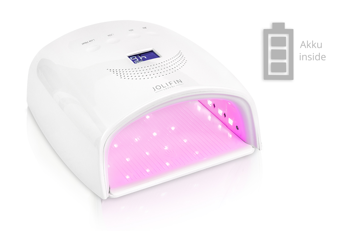 Jolifin LAVENI Dual UVA/LED Akku Lichthärtungsgerät - Premium