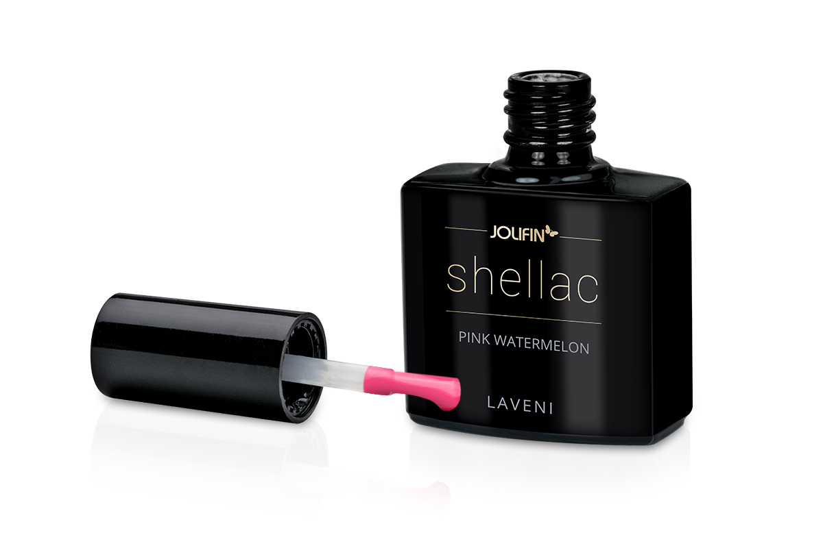 Jolifin LAVENI Shellac - pink watermelon 10ml