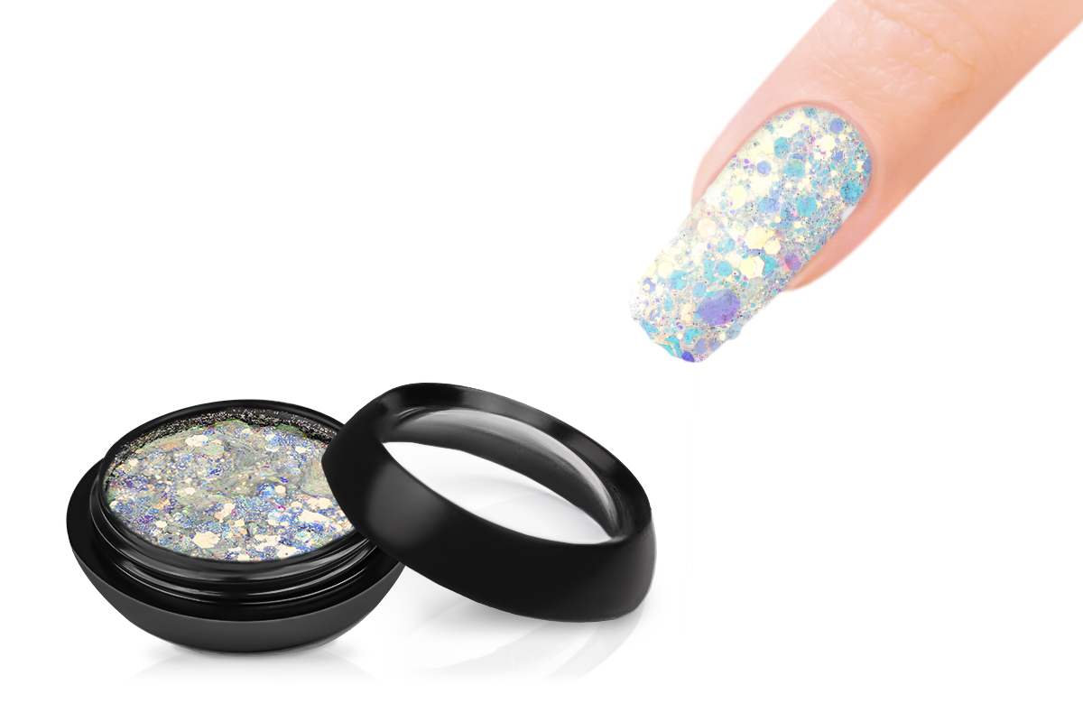 Jolifin LAVENI Mermaid Glitter - clear diamond 