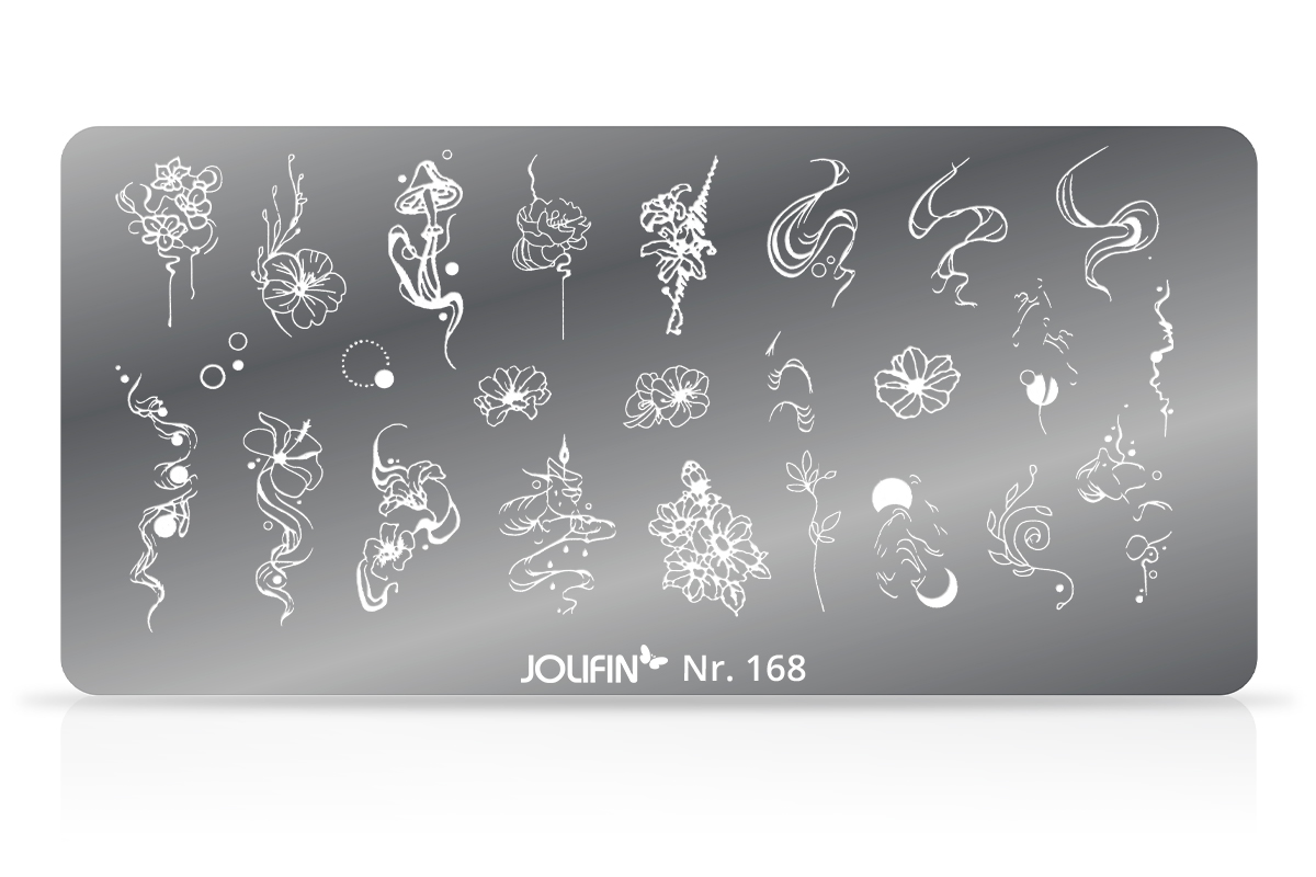 Jolifin Stamping-Schablone Nr. 168