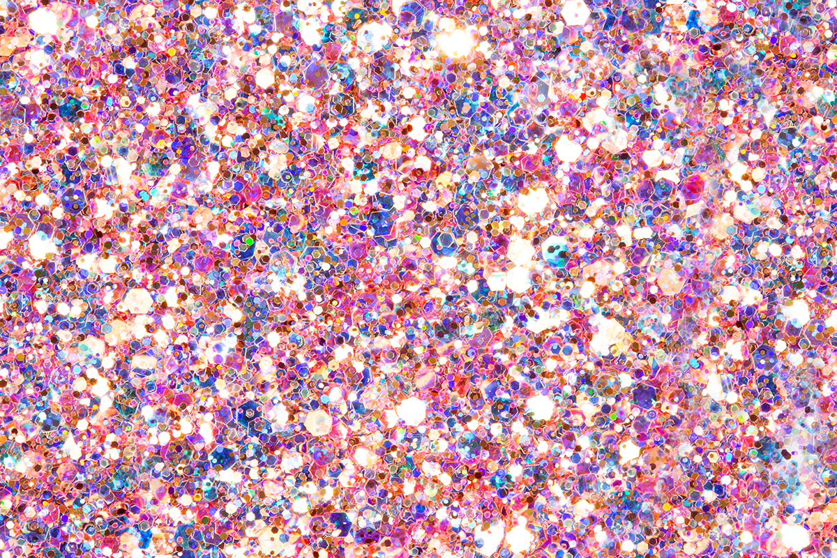 Jolifin Mermaid Party Glitter - flamingo