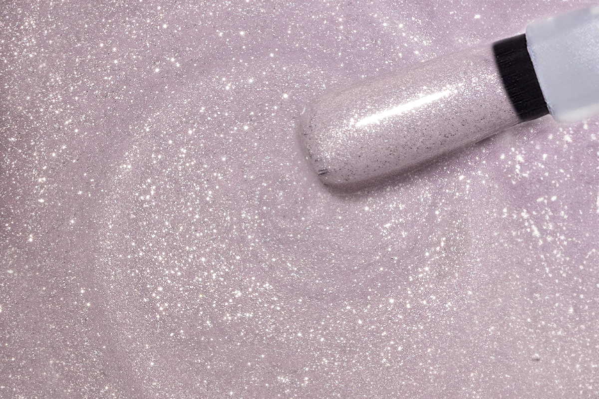 Jolifin LAVENI Shellac - Cat-Eye nude-lavender 10ml