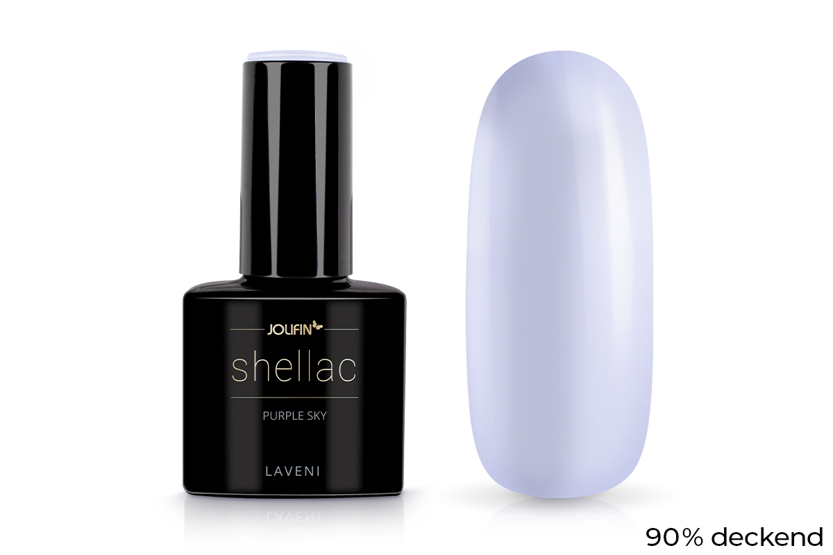 Jolifin LAVENI Shellac - purple sky 10ml