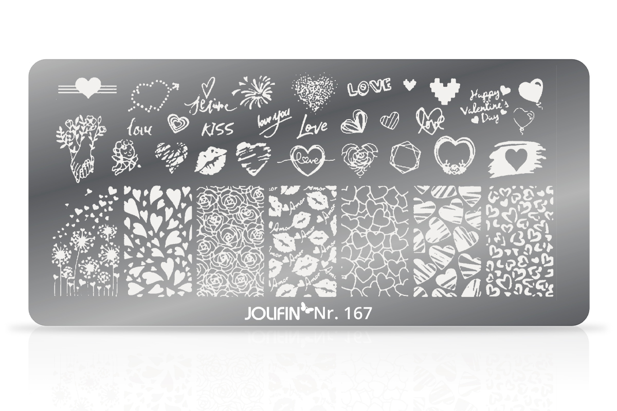 Jolifin Stamping-Schablone Nr. 167