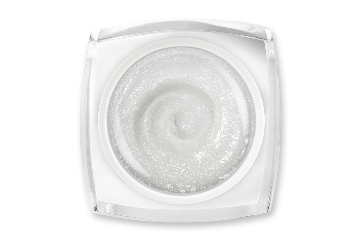Jolifin LAVENI AcrylGel - white Glimmer 15ml