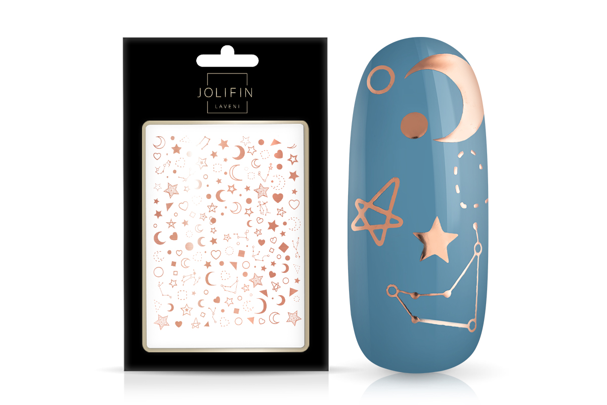 Jolifin LAVENI XL Sticker - Rosé-Gold 12