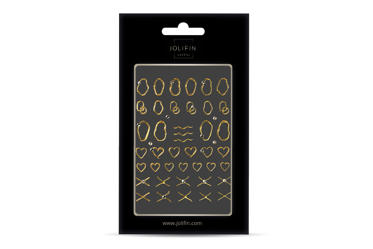 Jolifin LAVENI XL Sticker - Gold 60