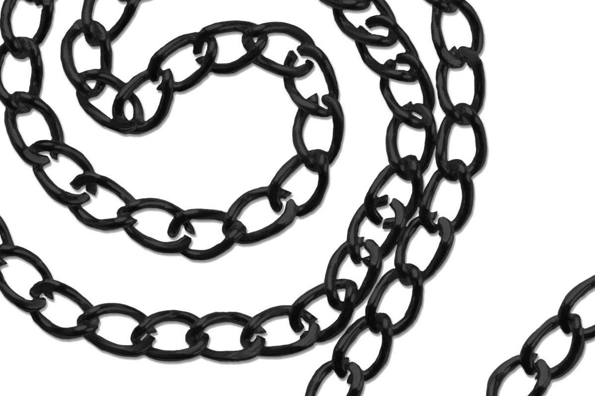 Jolifin nail art chain black