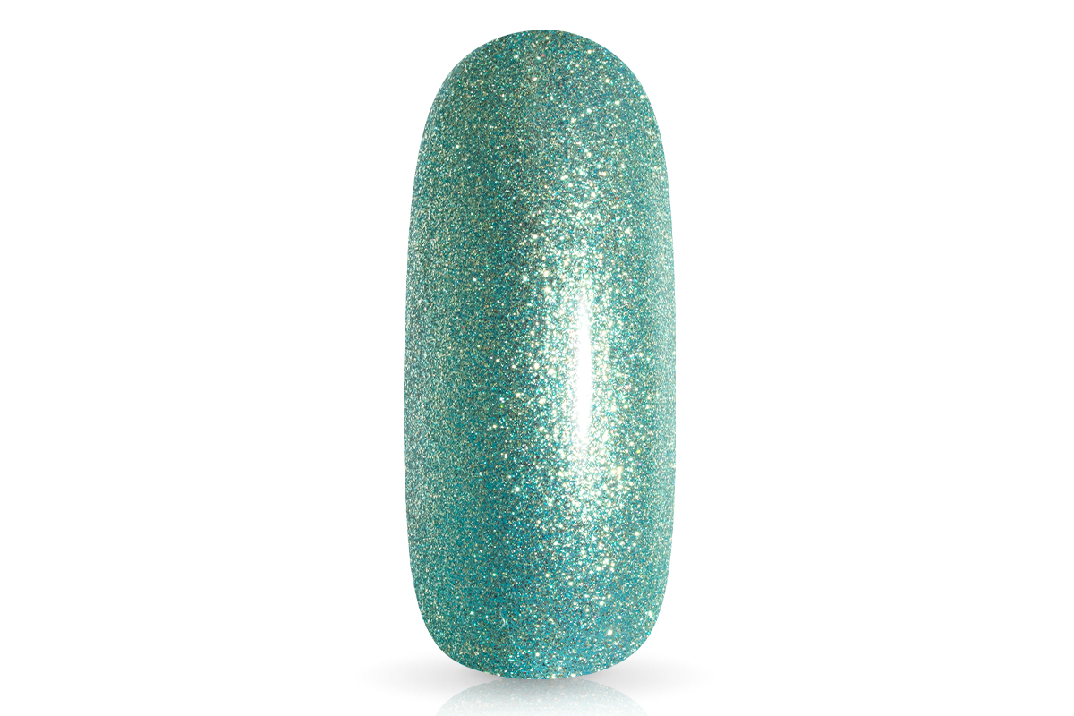 Jolifin LAVENI Shellac - sparkling jade 10ml