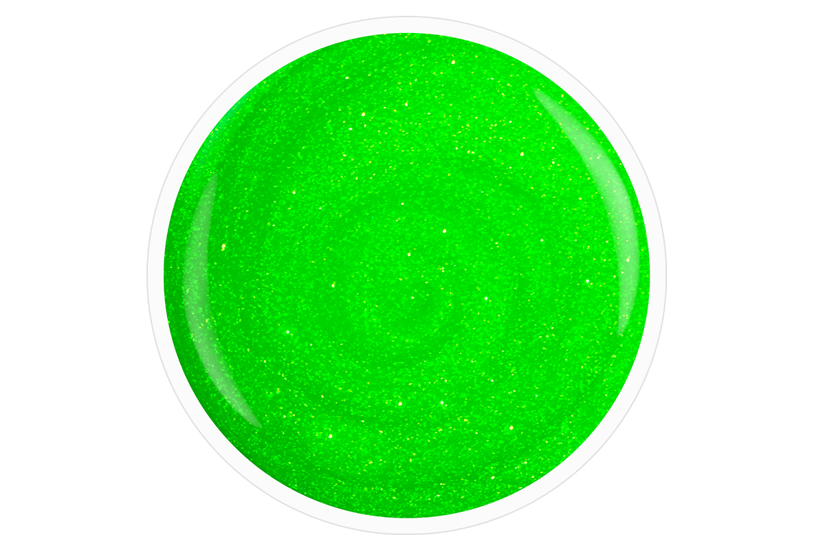 Jolifin Stamping-Lack - neon green Glimmer 12ml
