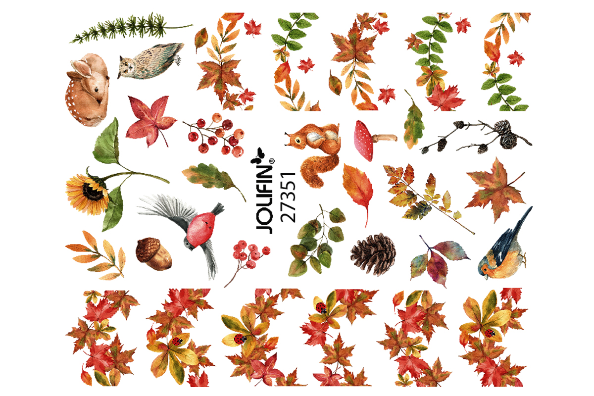Jolifin Flora Tattoo - Autumn Nr. 2