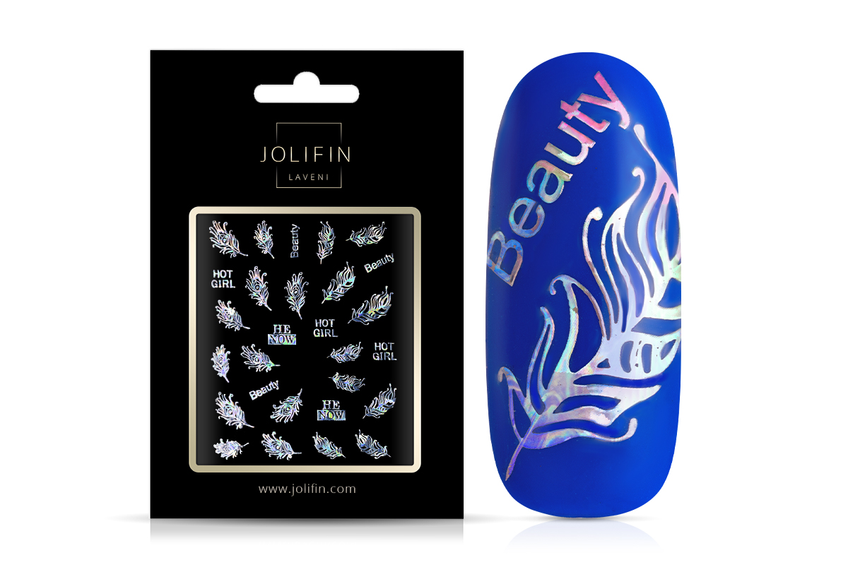 Jolifin LAVENI XL Sticker - Hologramm silver Nr. 5