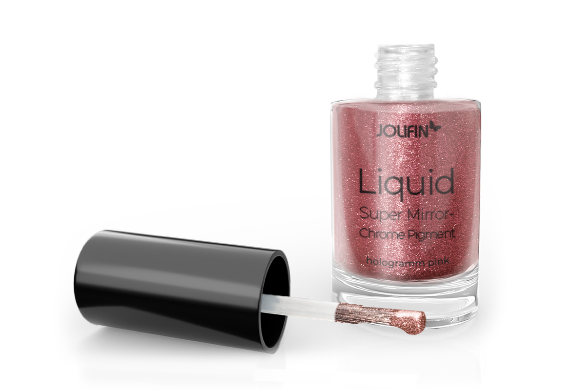 Jolifin Liquid Super Mirror-Chrome Pigment - hologramm pink 6ml