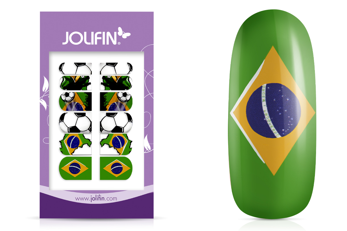 Jolifin Länder Tattoo Wrap - Brazil