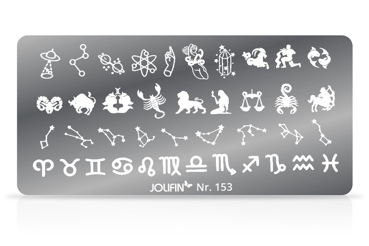 Jolifin Stamping-Schablone Nr. 153
