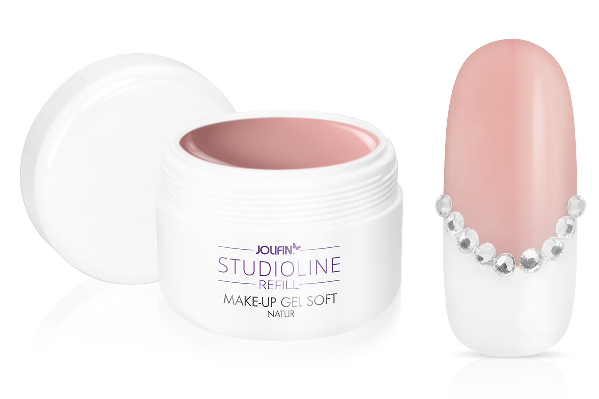 Jolifin Studioline Refill - Make-Up Gel soft natural 250ml
