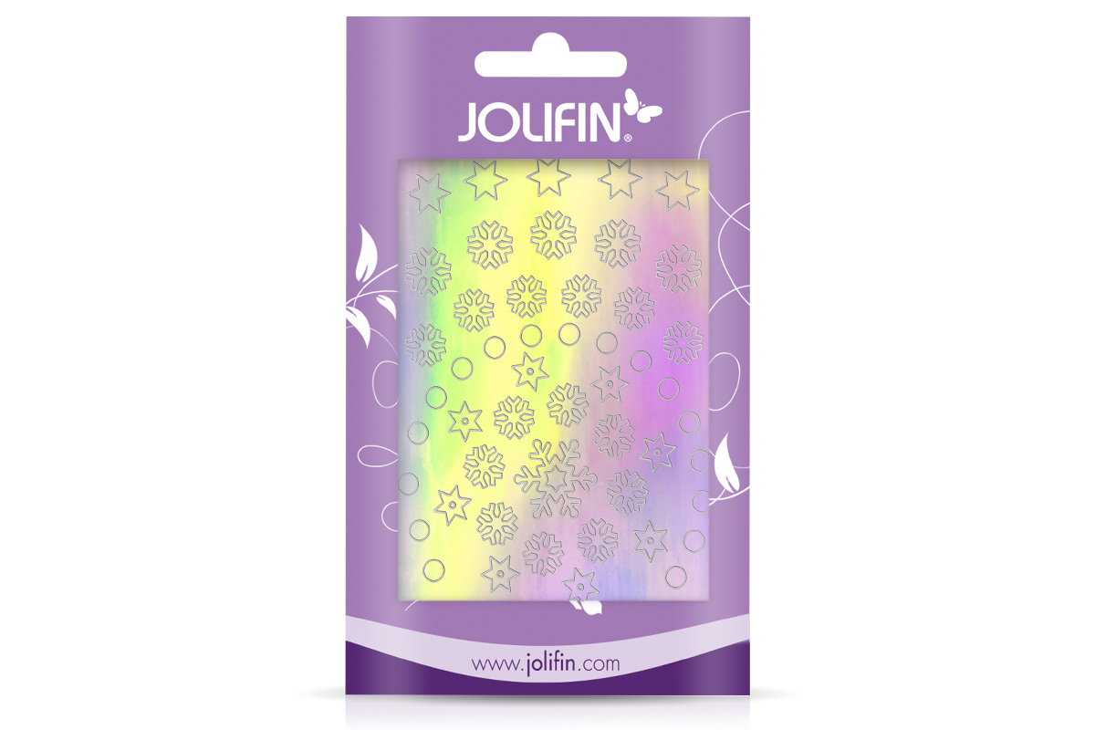 Jolifin Aurora Sticker - Snowflakes diamond