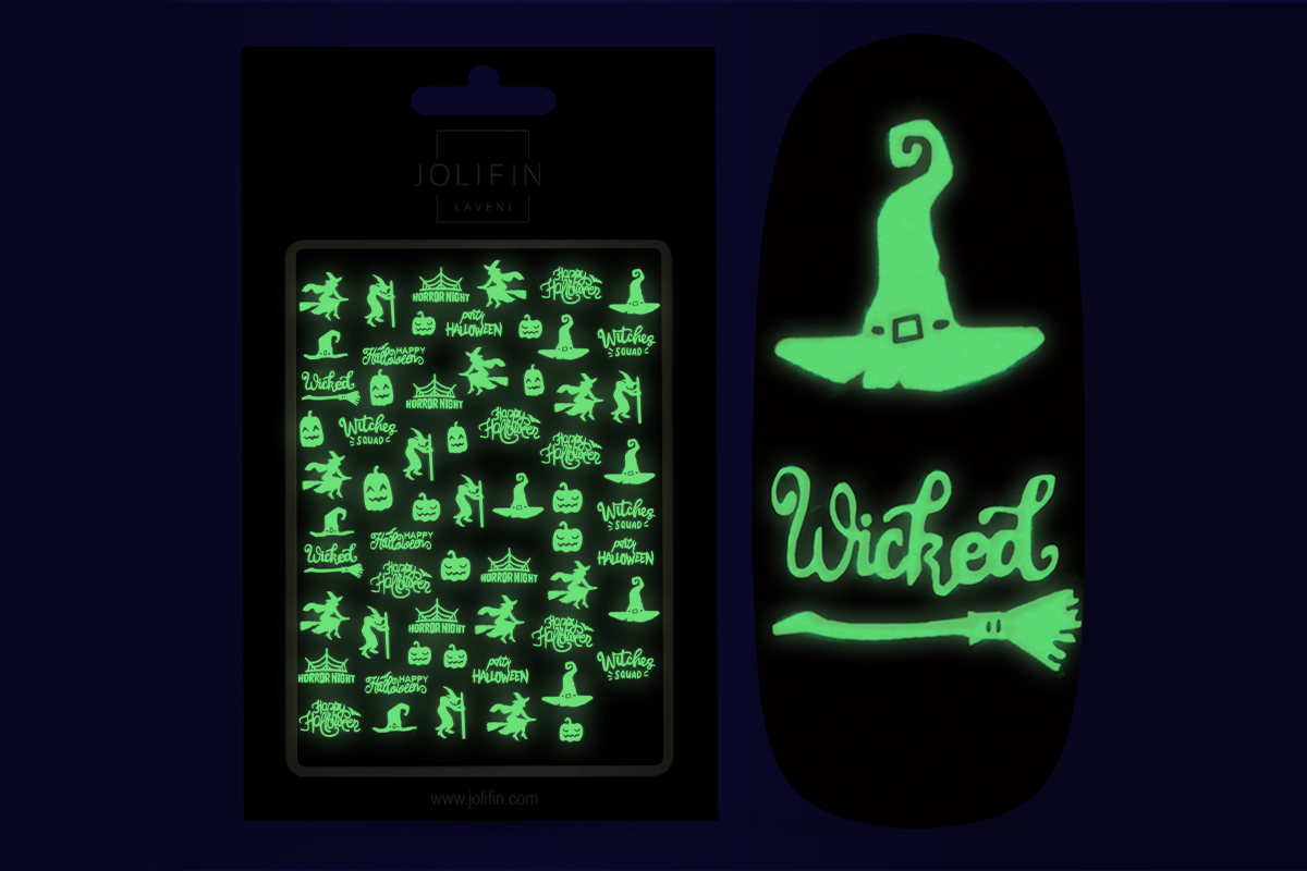 Jolifin LAVENI XL Sticker - Nightshine Halloween Nr. 3