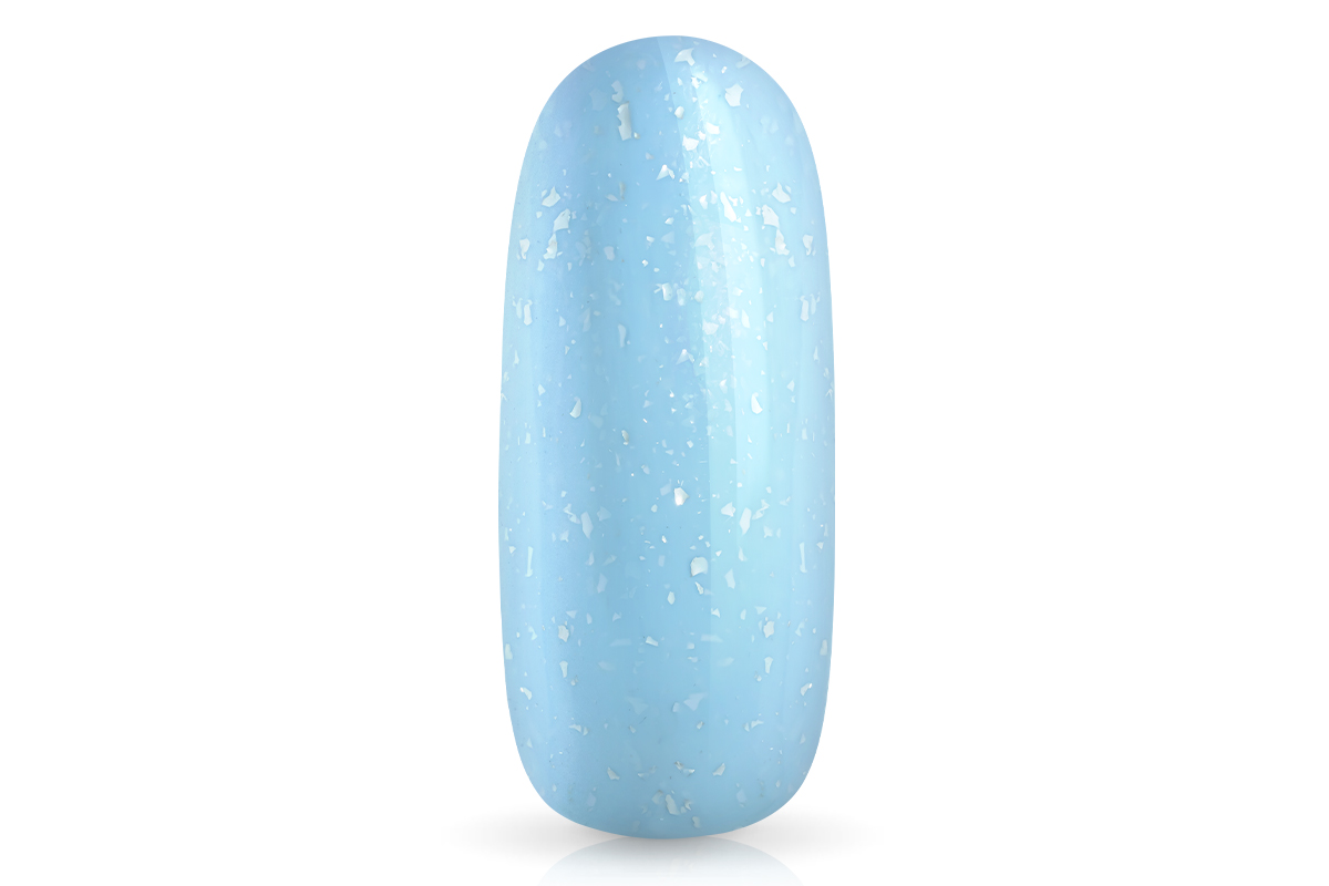 Jolifin LAVENI Shellac - milky pastell-blue flakes 10ml