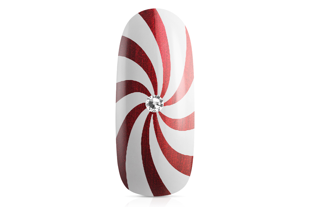 Jolifin Stamping-Lack - metallic-steel red 11ml