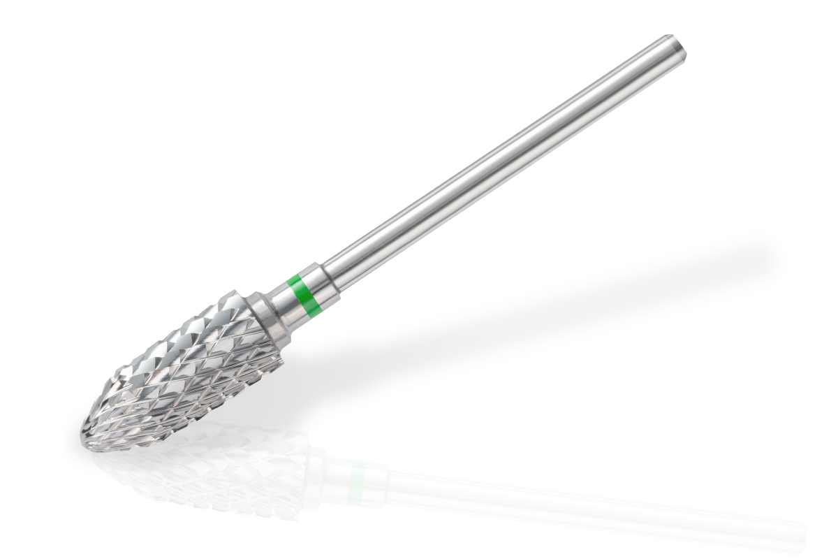 Jolifin tungsten carbide bit - large pointed cone coarse