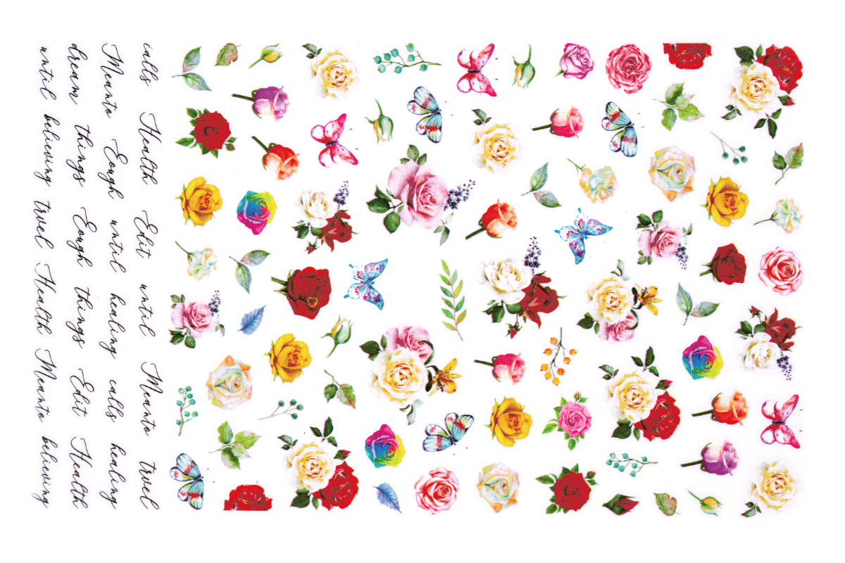 Jolifin LAVENI XL Sticker - Flowers Nr. 25