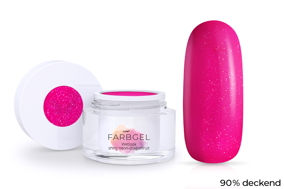 Jolifin Wetlook Farbgel - shiny neon-dragonfruit 5ml
