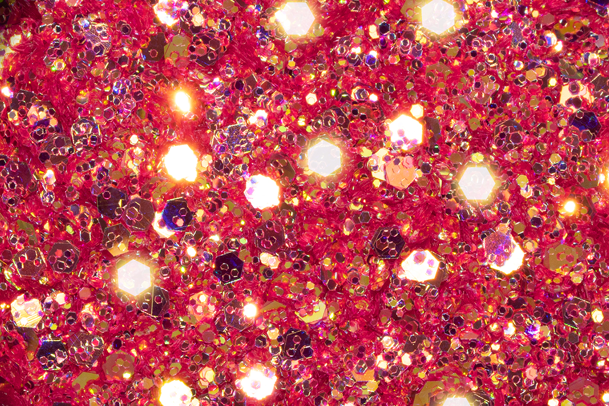 Jolifin LAVENI Glitter Powder - red sunshine