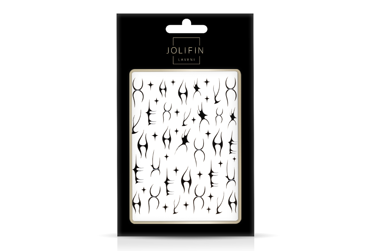 Jolifin LAVENI XL Sticker - schwarz Nr. 1