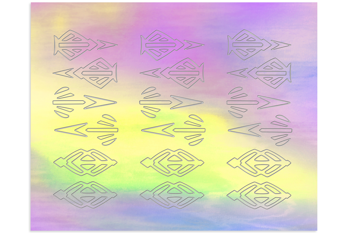 Jolifin Aurora Sticker - Ornament diamond