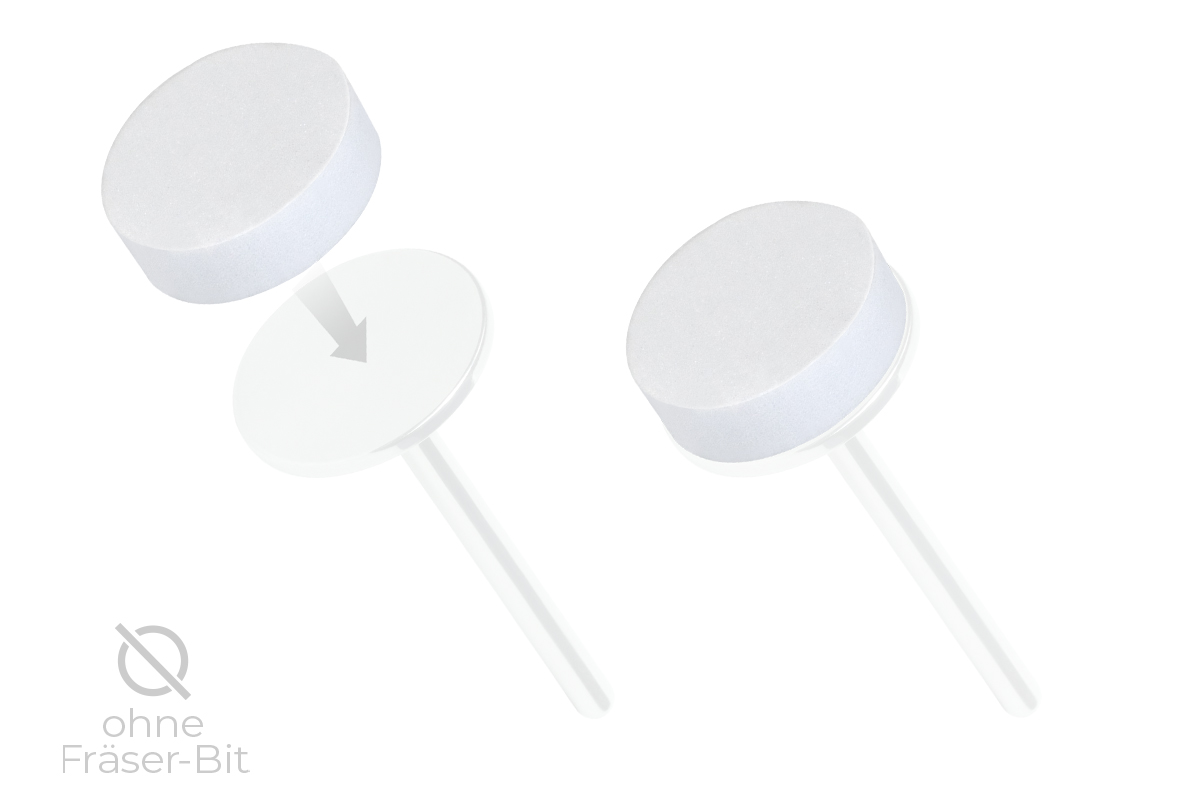 Jolifin Buffer Schleifpads - 50 Stück medium 180