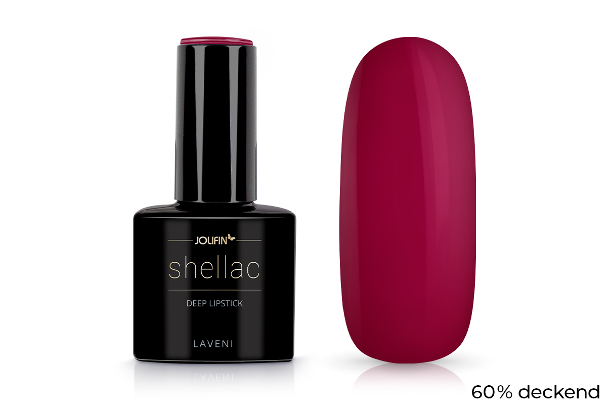 Jolifin LAVENI Shellac - deep lipstick 10ml