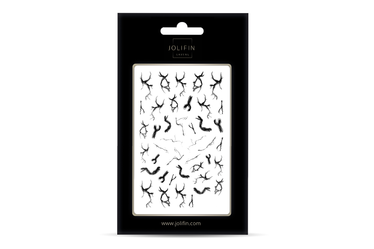 Jolifin LAVENI XL Sticker - black 23