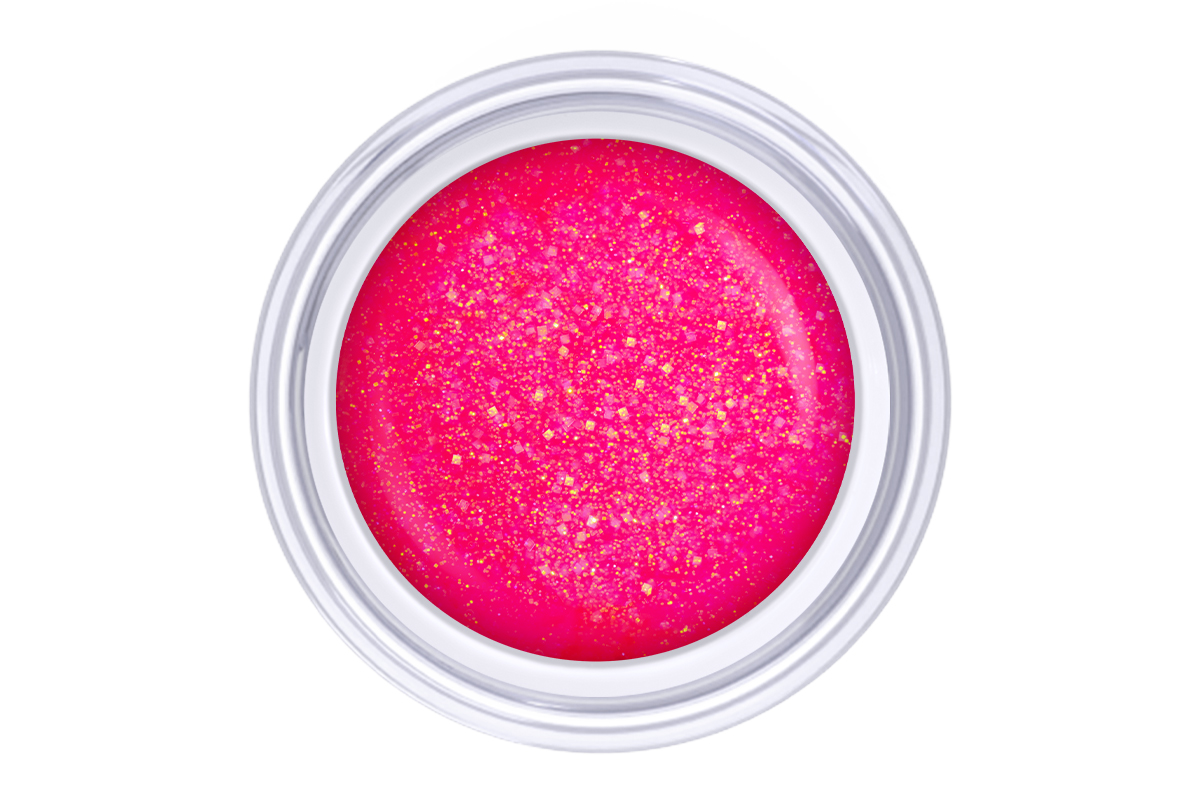 Jolifin Farbgel neon-pink Glitter 5ml