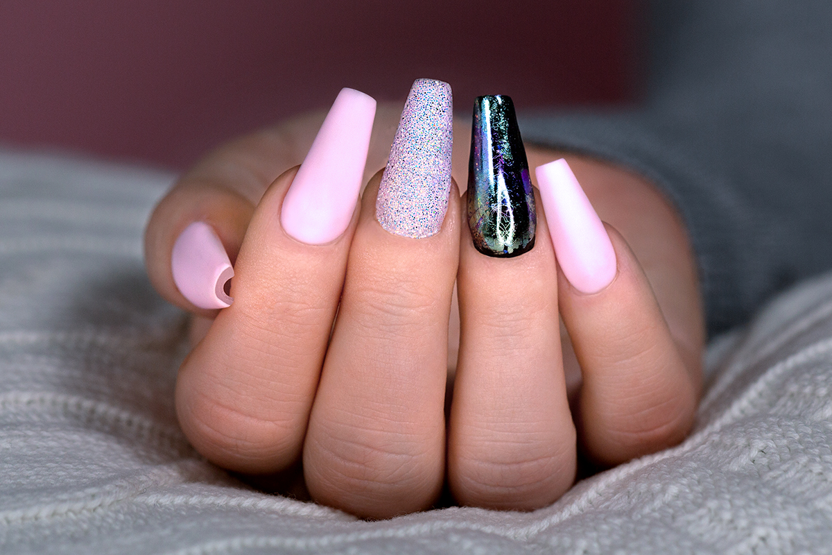 Jolifin LAVENI Diamond Dust - pastel lavender