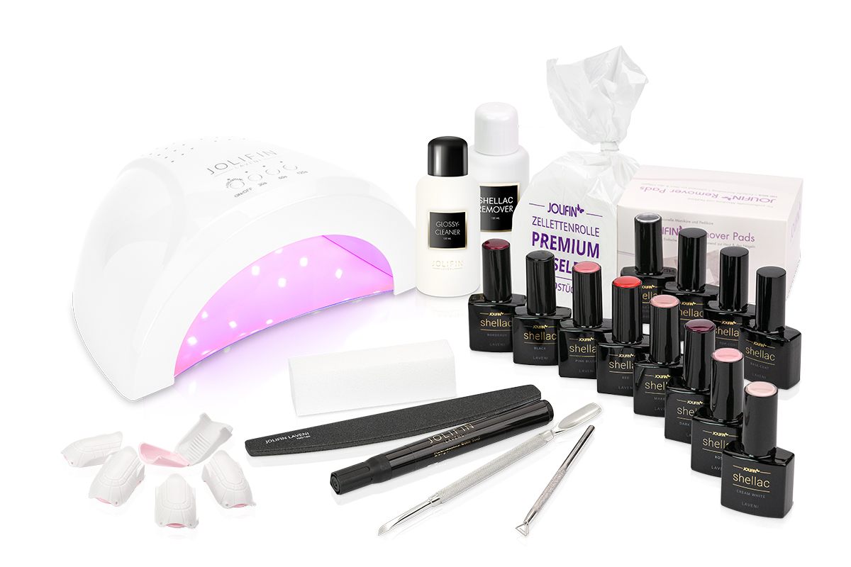 Jolifin LAVENI Shellac Starter Set L Neo Ger t 23795