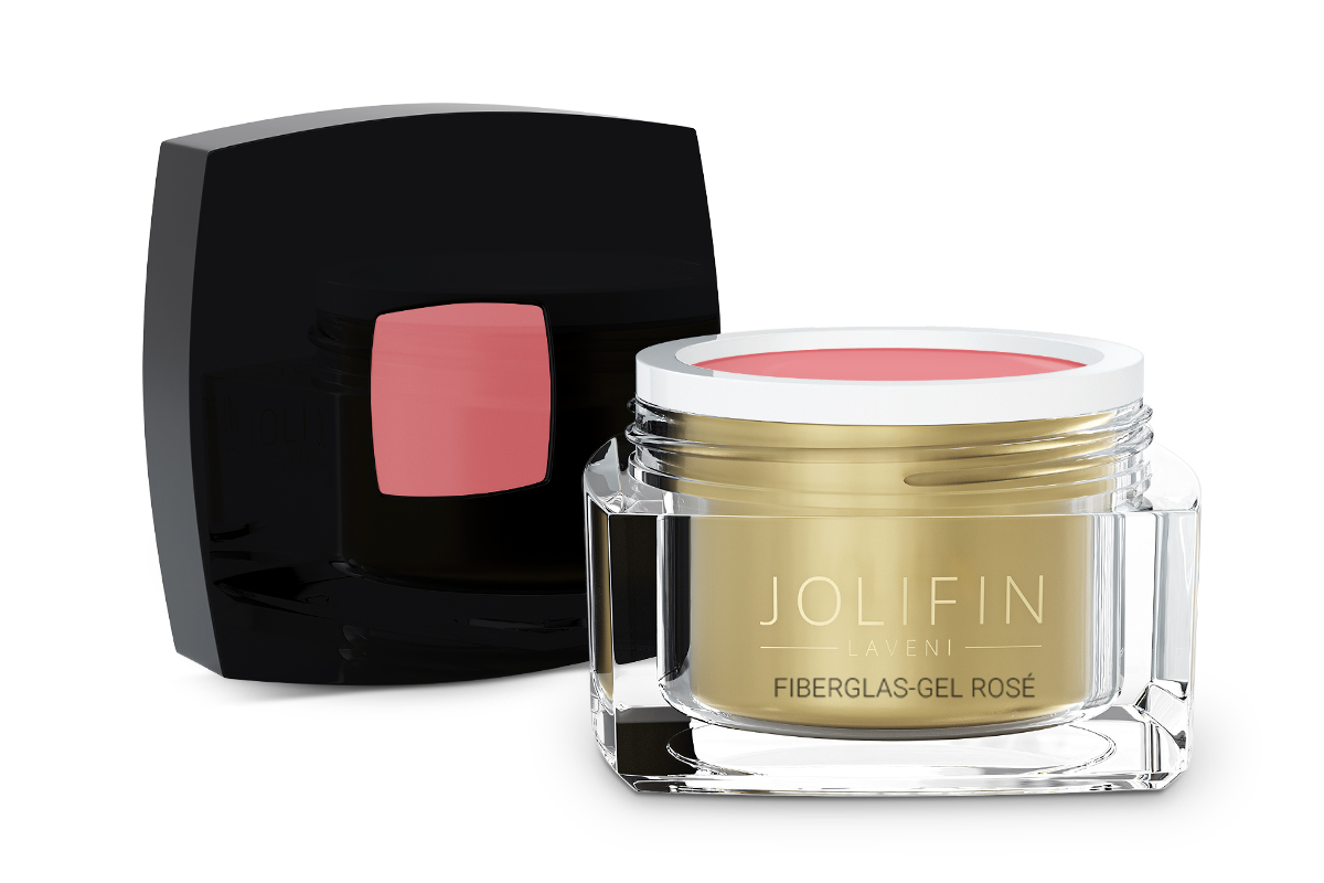Jolifin LAVENI - Fiberglas-Gel rosé 30ml