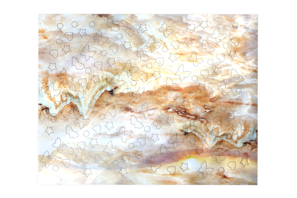 Jolifin Marble Sticker - Butterfly Mix No. 1