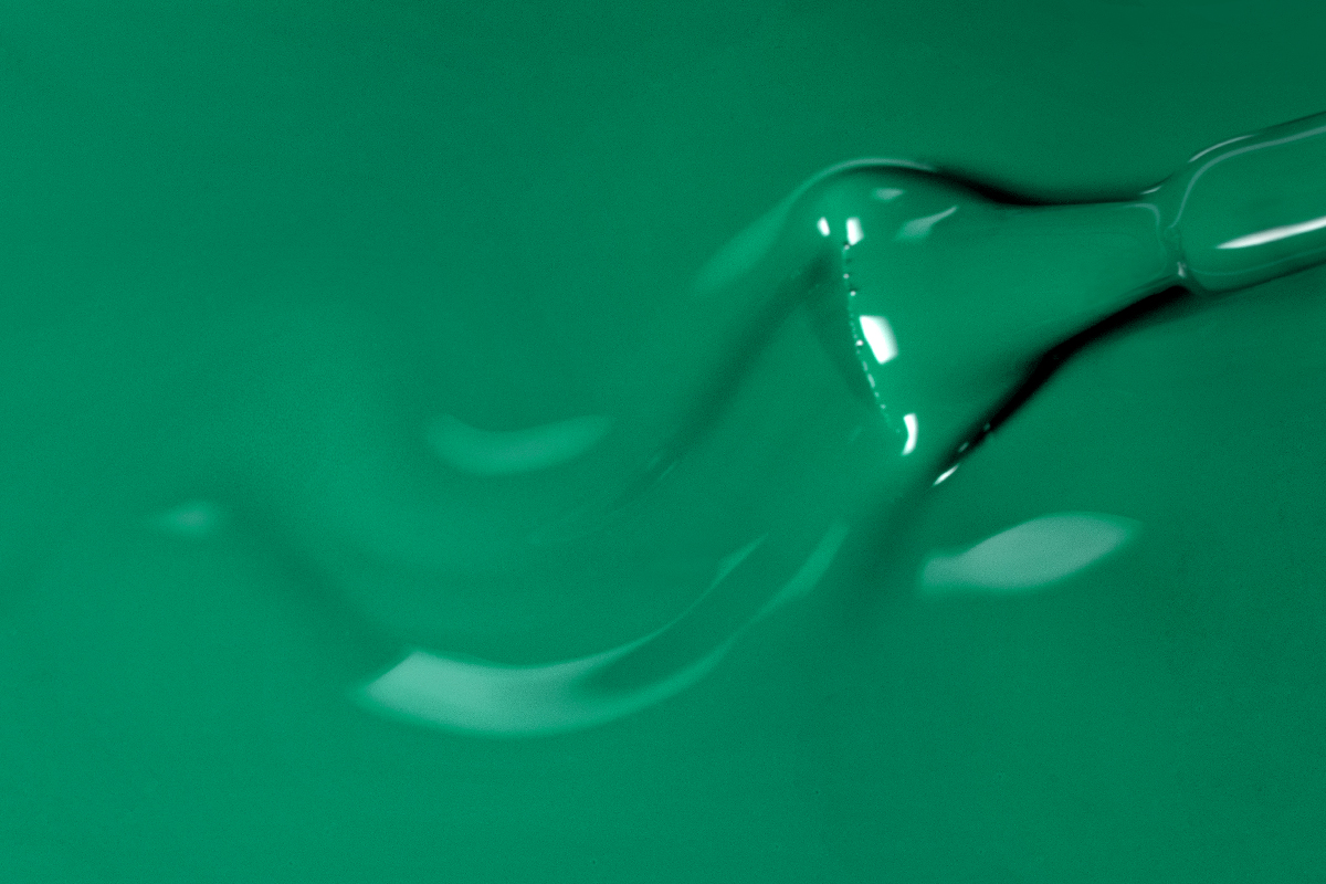 Jolifin LAVENI Shellac - green palm trees 10ml