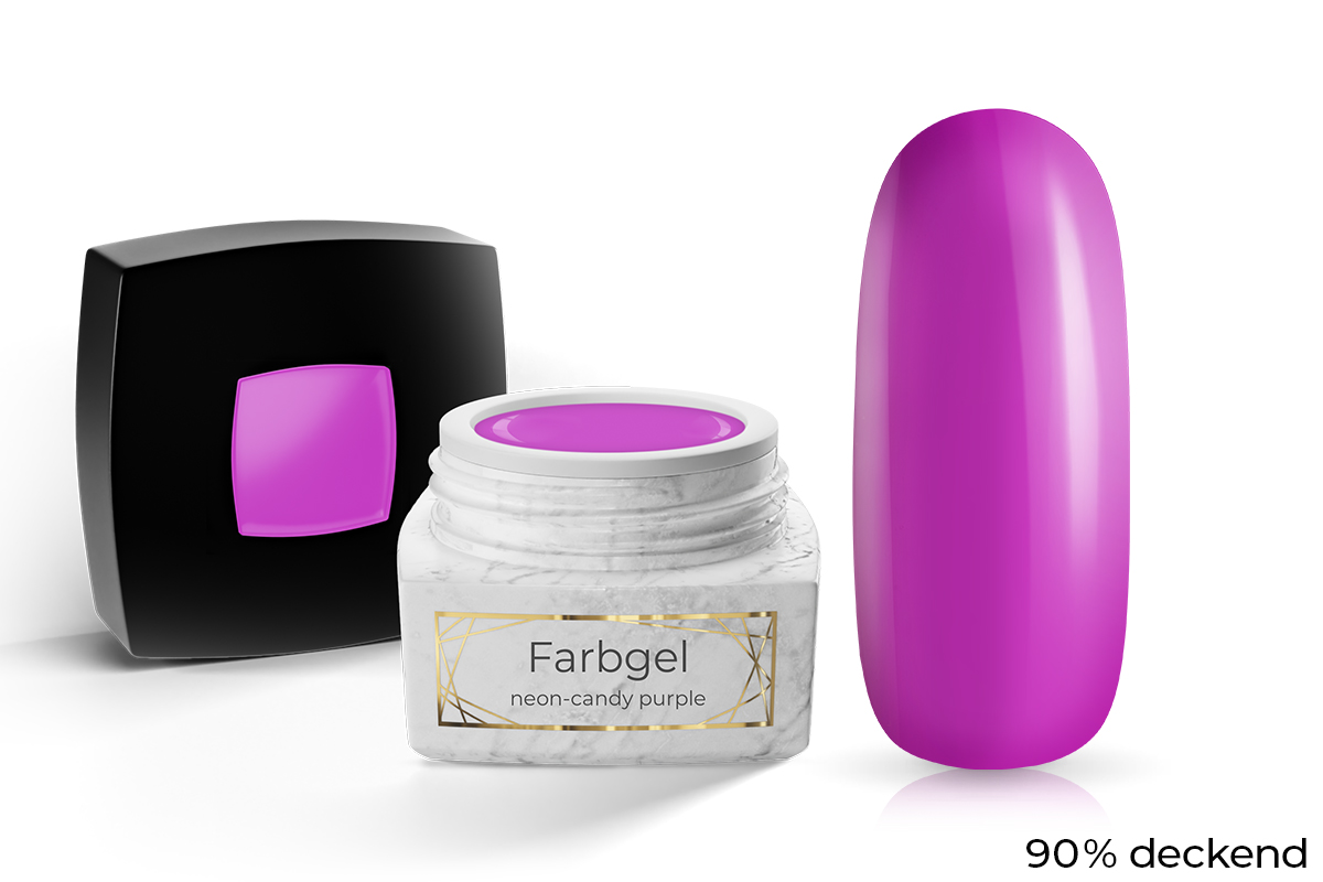 Jolifin LAVENI PRO Farbgel - neon-candy purple 5ml