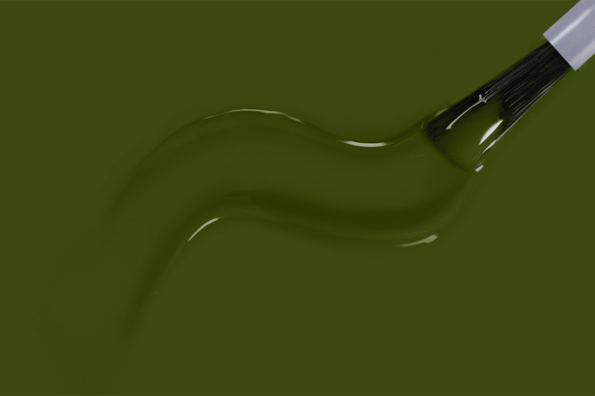 Jolifin LAVENI Shellac - military green 10ml