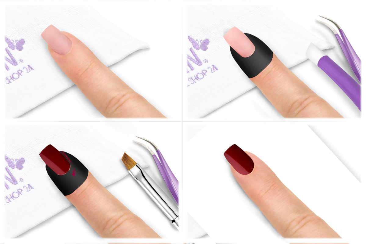 Jolifin Skin-Cover Sticker - black