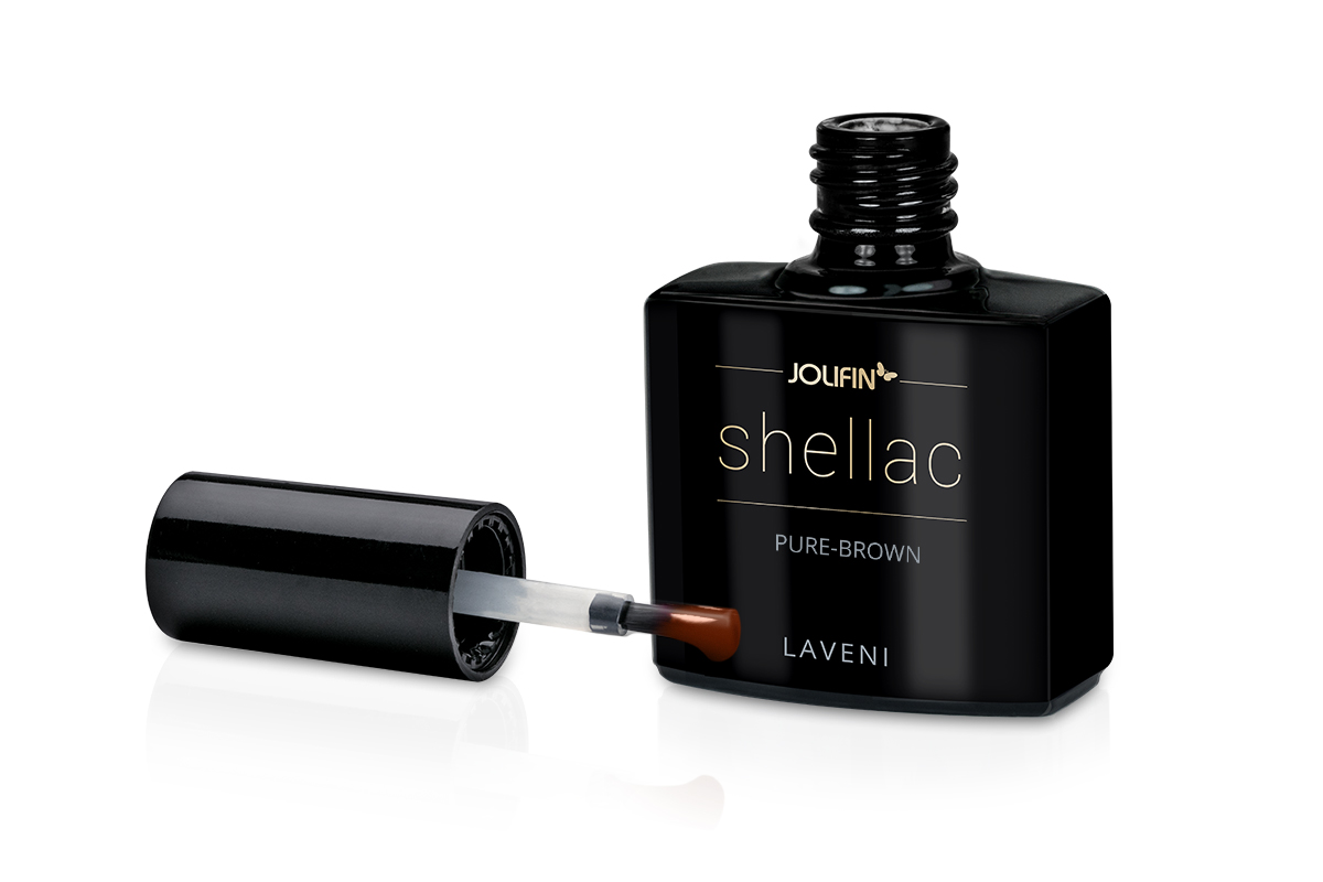 Jolifin LAVENI Shellac - pure-brown 10ml