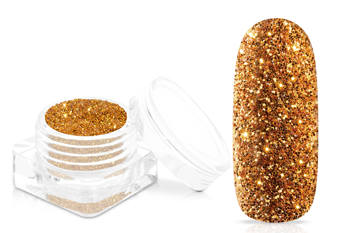 Jolifin Glitterpuder - luxury copper