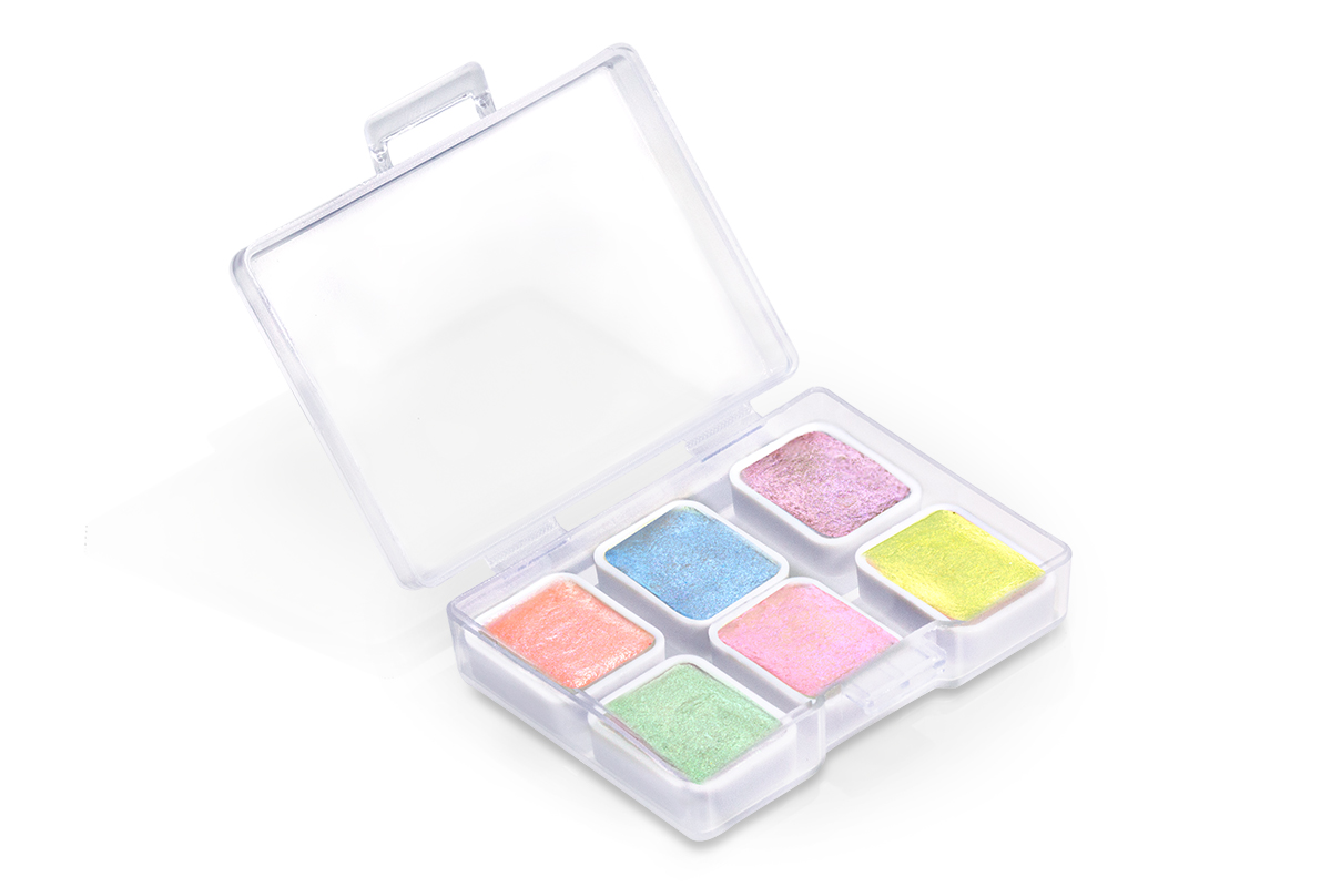 Jolifin Aquarell Malfarben - Pastell Perlmutt