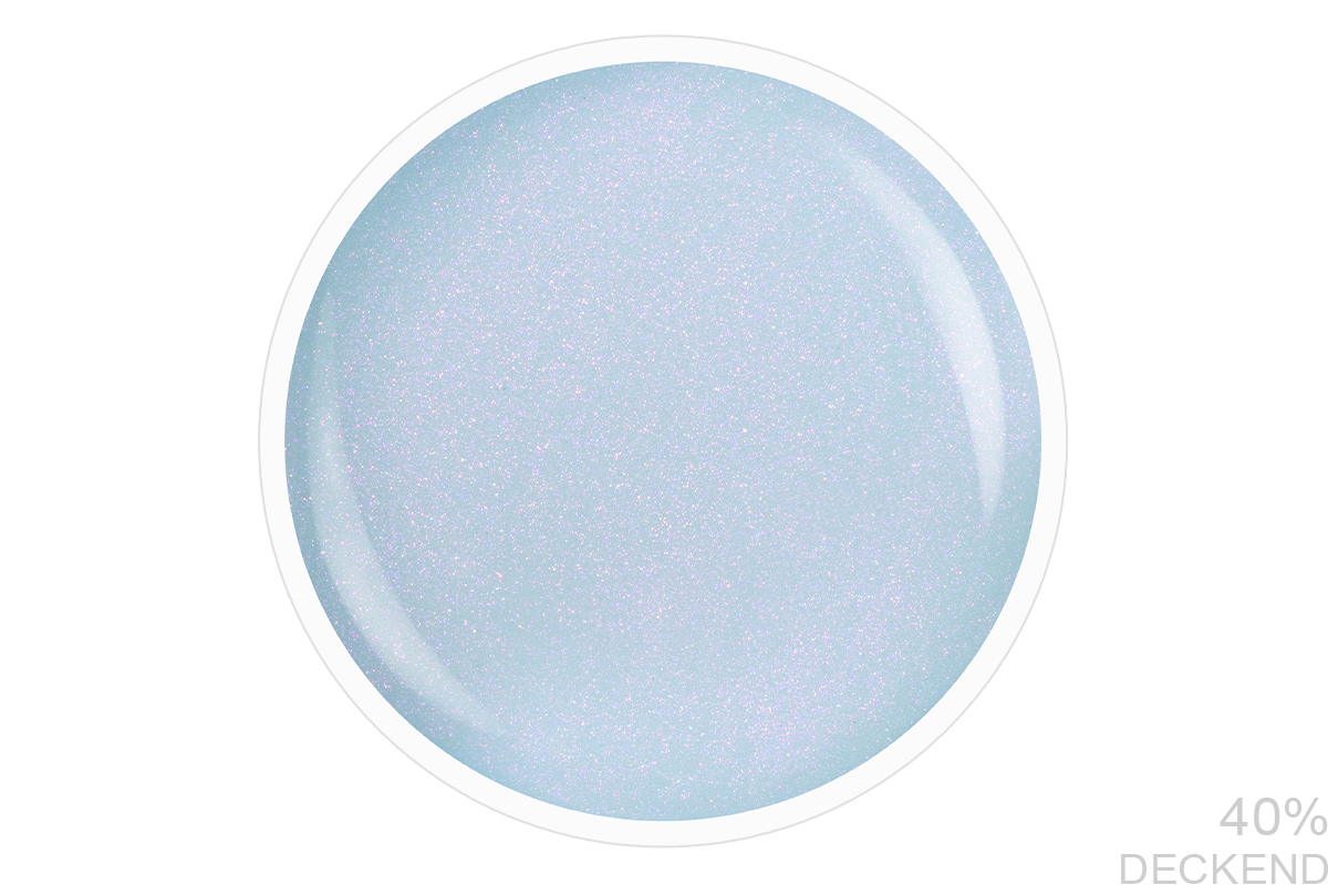 Jolifin LAVENI Shellac - pastell-azure pearl 10ml
